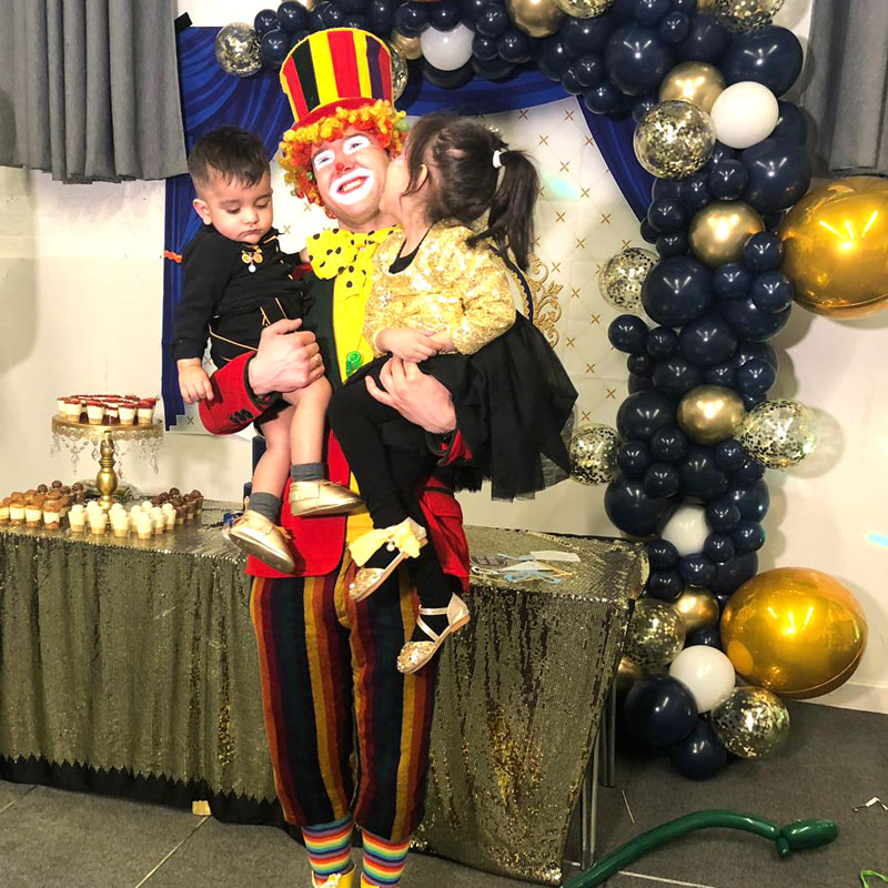 Clown children's party entertainer