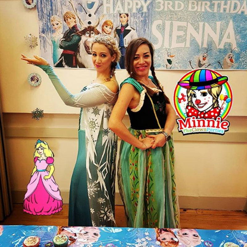 princess party from minnie the clown parties