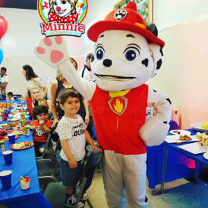 Marshall Paw Patrol Look a like mascot for hire