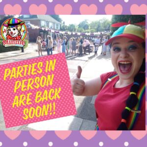 Children's Entertainers for Garden Parties are back soon